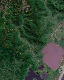 Mapas e trilhas da Maquiné